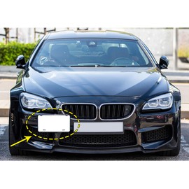 X AUTOHAUX Car Front Bumper Tow Hook License Plate Mount Bracket Holder Set for Subaru BRZ Forester Impreza WRX STI 2016-2019