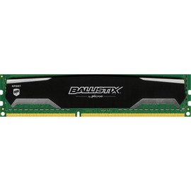 Ballistix Sport 2GB Single DDR3 1600 MT/s (PC3-12800) UDIMM 240-Pin Memory - BLS2G3D1609DS1S00