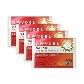 Reydel Policosanol 5 200mg 30 tablets, 4 pieces / 레이델 폴리코사놀5 200mg 30정, 4개