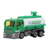 4 Pcs Garbage Truck Toy 1/32 Scale Inertial Drive Sanitation