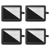 4PCS X2D/P2S 3D Printer Filter for Bambu Lab, Double-Layer Upgrade
