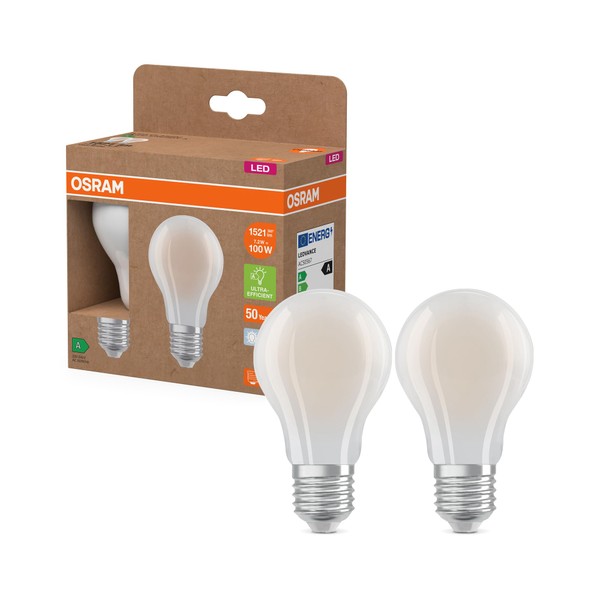 Osram Osram Energy Class LED-Lampe in klassischer Kolbenform, 7.2 W