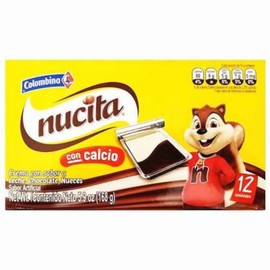 Nucita Cream (Pack of 3) Creamy sweet with milk and cocoa Each comes with 12 pieces