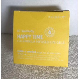 Nu Pore K-beauty Happy Time Calendula Infused Eye Gel 30 Patches Lot Of 2