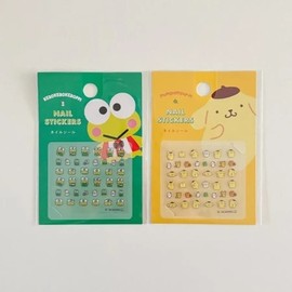 Sanrio Decorating Nail Stickers (2 Types) (Additional) Pom Pom Purin / 산리오 꾸미기네일 스티커 2종 (추가) 폼폼푸린