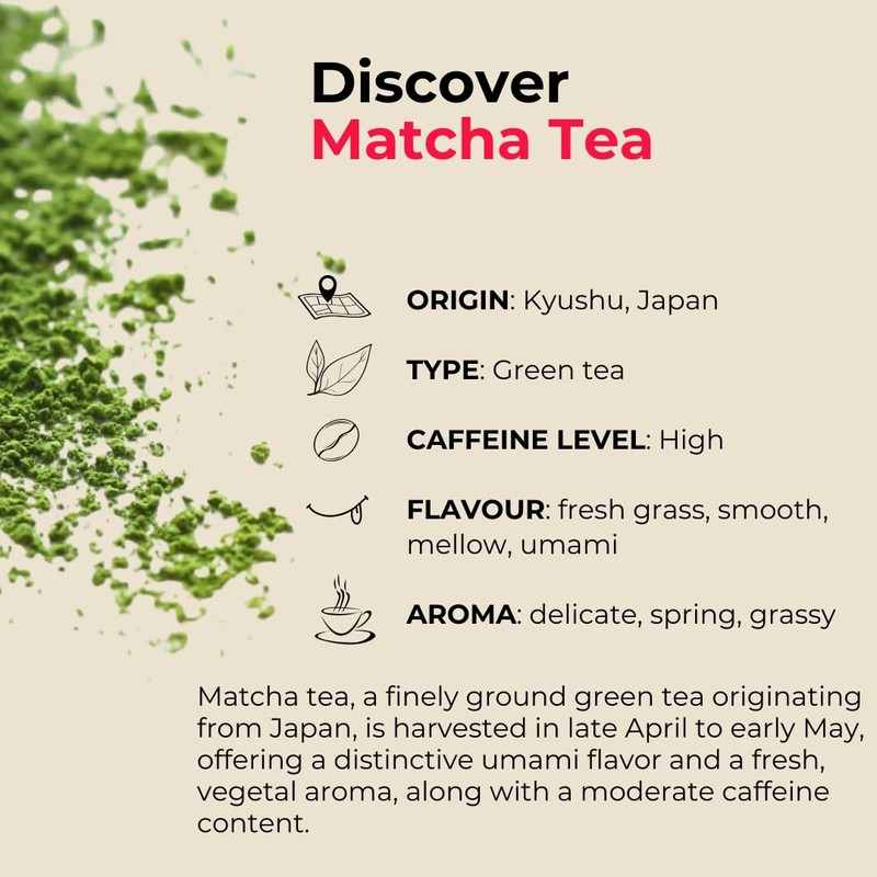 Teapro Ceremonial Grade Matcha Green Tea 100g Powder from Kyushu