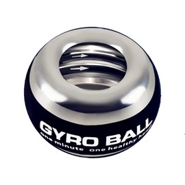 GOZATO Auto-Start Wrist Power Gyro Ball, Wrist Strengthener and Forearm Exerciser for Stronger Arm Fingers Wrist Bones and Muscle with LED Lights