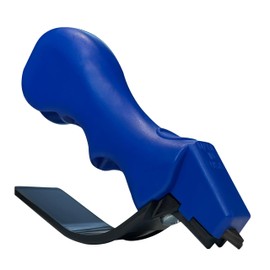 ACCUSHARP Knife Sharpener, Portable and Easy to Use, Hones and Sharpens Cleavers, Kitchen, and Serrated Knives, Sharpens Double Beveled Edge Knives