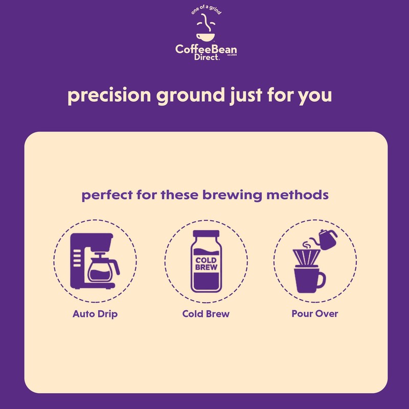 Coffee Bean Direct Poor Man's Blend®, Ground Coffee, Medium Roast,