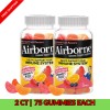 Airborne Vitamin C Immune Support Gummies 750mg 2-Pack 75ct Each