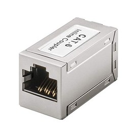 Goobay 15217 RJ45 Modular Coupler, CAT 6