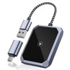 Wireless CarPlay Adapter, Converts Wired to Wireless Carplay Plug &