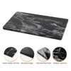 Adolif Natural Black Marble Pastry and Cutting Board, 12x20x0.7 Inch,