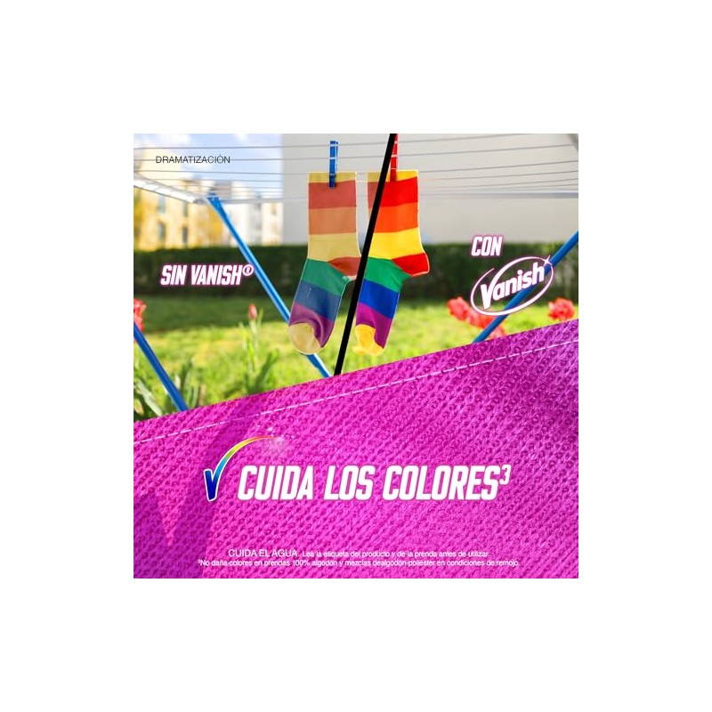 Vanish Quitamanchas Líquido Rosa, 650ml