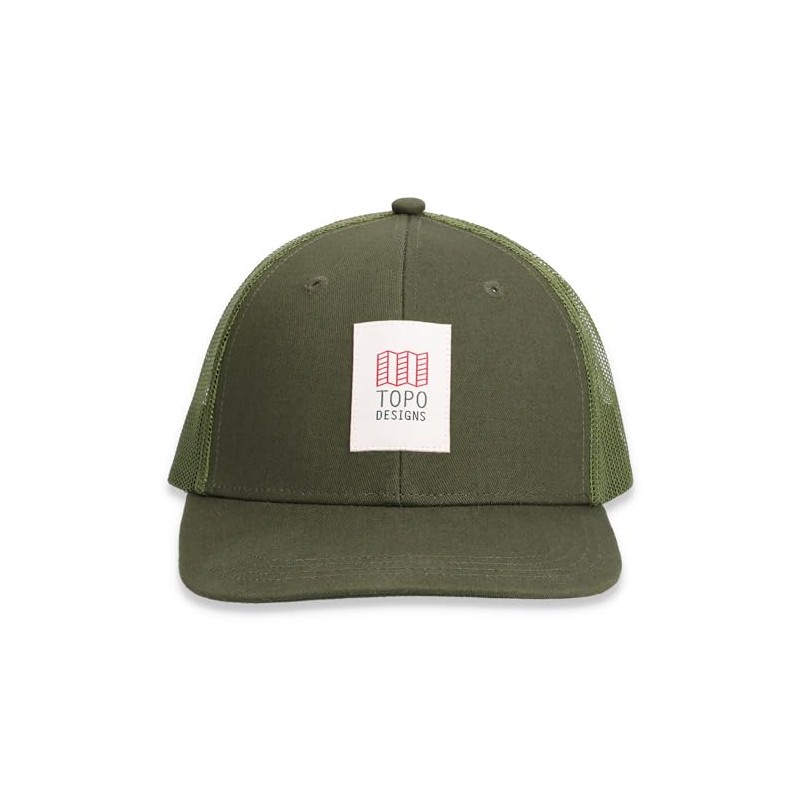 Topo Designs Topo Trucker - Original Logo - (Olive)