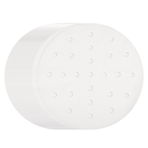 HARFINGTON 200pcs Air Fryer Liners 7 Inch Round Bamboo Steamer