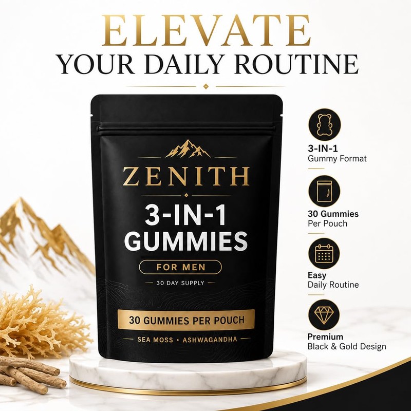 Natural Ingredients, Premium Formula, Suitable for Men