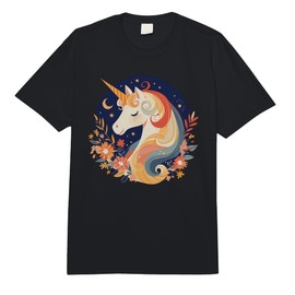 Majestic Sunset Unicorn Art Mystical Creature Fantasy Comfort Colors Adult Heavyweight T-Shirt