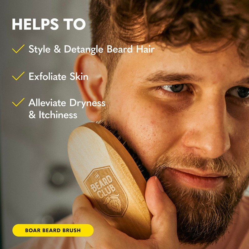 The Beard Club Signature Beard Growth Kit - Derma Roller,