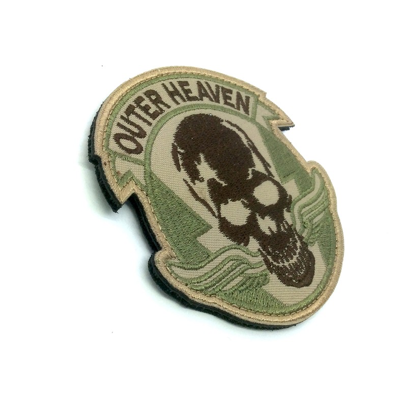 Patch Nation Outer Heaven Metal Gear Solid Embroidered Airsoft Velcro