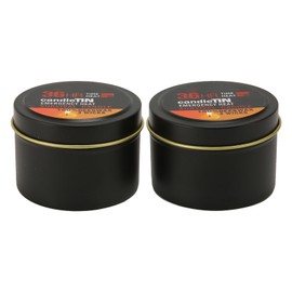 Emergency Candle 36 Hour 3 Wick Long Lasting Beeswax Survival Candle with Aroma for Home Camping Fishing 2pcs