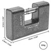 Kurtzy Heavy Duty Steel Lock with 8 Keys - Protects