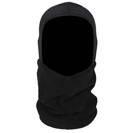 MFH Scarf Fleece with Head Section Black