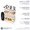 monbento - Bento Box MB Original Plume with Compartments Made