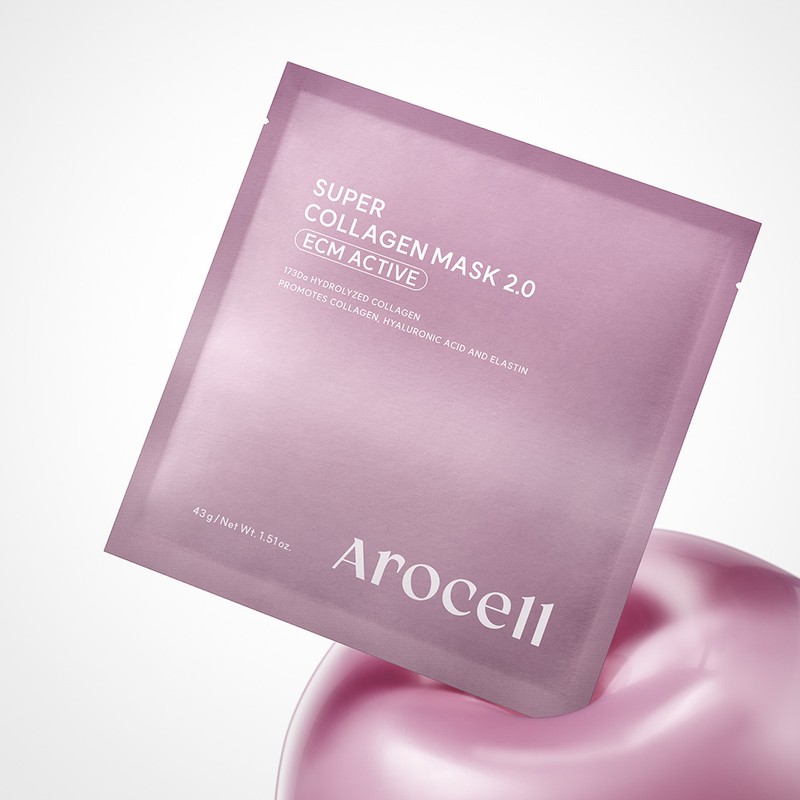 AROCELL Super Collagen Mask 2.0 ECM Active 1ea - Super