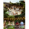 addlon 100FT Solar String Lights Outdoor with Remote, 54 LED