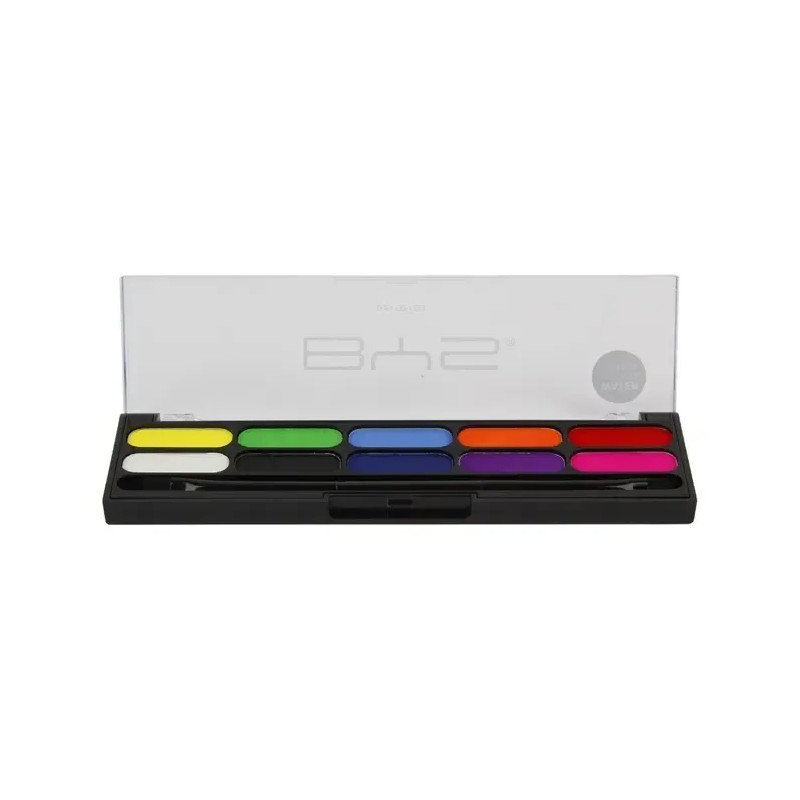 Paleta Delineadores Ojos BYS Joyful 10 Tonos Sombra Polvo