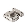 MINMHDONG Door Latch Sliding Bolt Lock Double-Sided Rotating Door Lock
