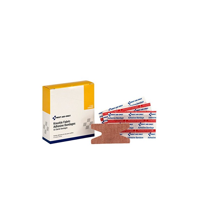 First Aid Only 1-850 Knuckle Bandages, Heavy Woven Fabric Adhesive