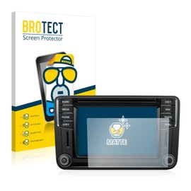 BROTECT Entspiegelungs-Schutzfolie für Volkswagen T6 2016 Discover Media Plus 2016 (2 Stück) Matte Displayschutz-Folie, Anti-Fingerprint