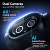 eMeet PIXY Webcam PTZ 4K con Doble Cámara Tecnología y