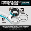 DURATECH Ratcheting Wrench Set, Combination Wrench Set, SAE & Metric,