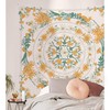 Simpkeely Mandala Floral Medallón Tapiz Boho para colgar en la