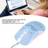 RGB Mouse Cellular Hollow Design Lightweight Wired Backlight 12000DPI 6