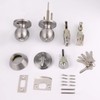 Probrico Keyed Alike Entry Knob and Deadbolt Set Single Cylinder