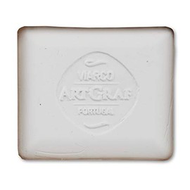 Art Graf Discos cuadrados de tiza solubles en agua, color blanco