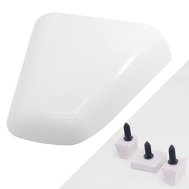 for SEA RAY 688721 Ventilation Cover Hull Clam Shell Side Vent Size 5-11/16 X 5,for SEA RAY Boats Cover with Studs,White ABS Cover,Vanshly