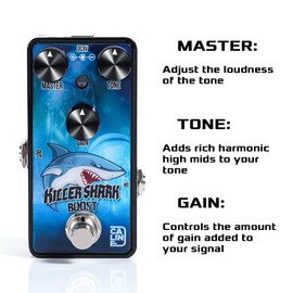 Caline Mini Guitar Boost Pedal G Series G013 Analog Booster Effects Pedals For Electric Guitar Pure Clean Mini Boost Pedals True Bypass