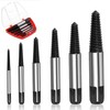 YPYMOD Professional Screw Extractor Set 6 Pieces Professional Left Handed