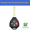 Rilnaewn Keyless Entry Systems for Toyota Key Fob Cover Fit