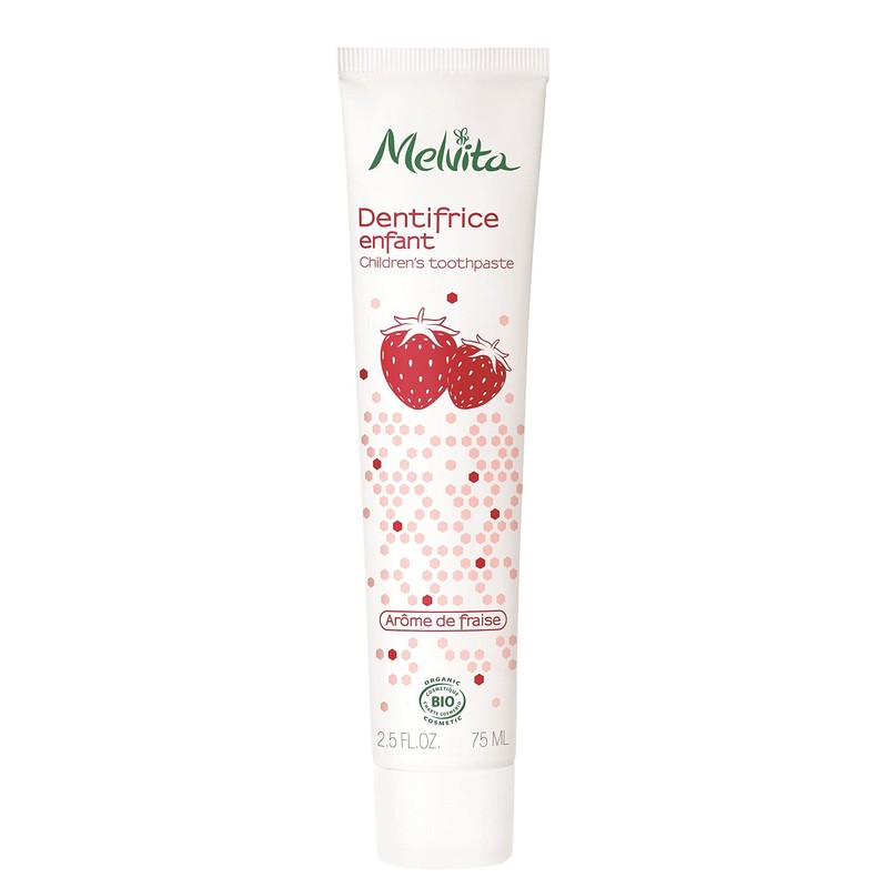 Melvita Essence BIO Strawberry Toothpaste 2.5 fl oz (75 ml)