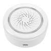 Brilliant Lighting Smart WiFi Security Siren Alarm, White