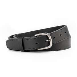 Main Street Forge The Executive Leather Belt | Made in USA | Men's Dress/Casual Belt | Black 40