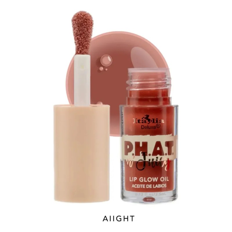 Lip Oil Italia Deluxe Phat Labios Hidratados 1 Pz Color