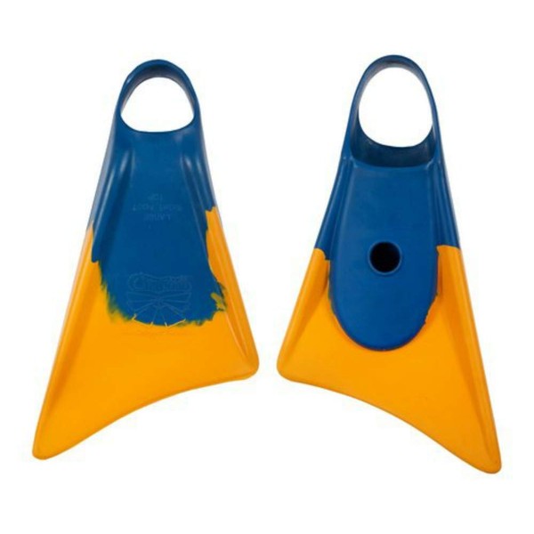 Churchill Makapuu Swimfins (Blue / Yellow - ML)