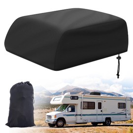 NICENEEDED RV Air Conditioner Cover 43" L x 30" W x 15" H, RV Air Conditioner Winter Cover Oxford Camper Trailer Air Cover with Drawstring, AC Dust Proof Protective Cover Accessories
